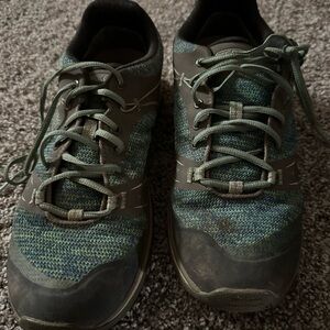 Keen Green and Gray Hiking Shoes